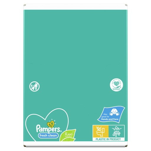 Pampers Fresh Clean vlhčené obrúsky 1 x 80 ks.