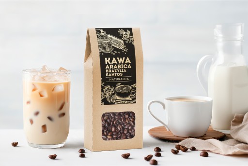Káva Arabica Brazil Santos