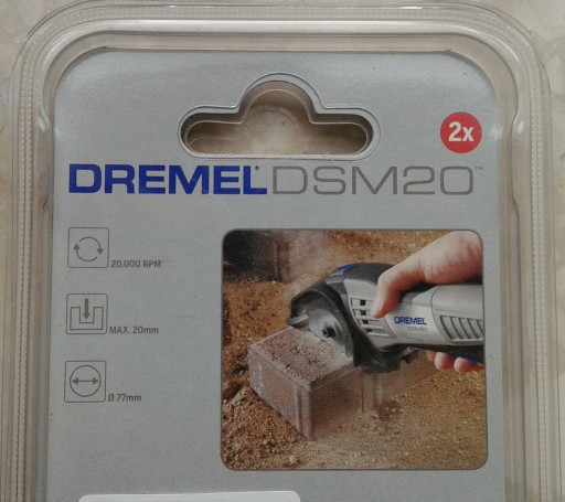 Kamenný kotúč Dremel DSM520 2 ks pre DSM20
