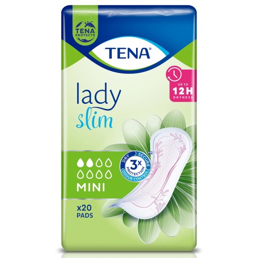 TENA Lady Slim Mini špecializované inkontinenčné vložky 20 ks.