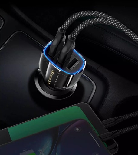 USB nabíjačka do auta 3 porty
