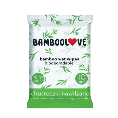 BAMBOOLOVE vlhčené obrúsky pre deti 10 ks.