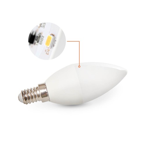 LED žiarovka SW 1,5W E14, neutrálna biela