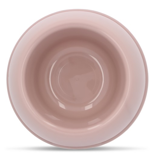 Plastová miska pre psov L, 1,3L, béžová, priem 24,5 cm,