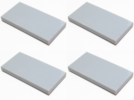 LEGO TILE 87079 TILE 2x4 svetlosivá LBG NEW (4g) 4 ks.