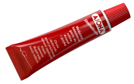 AJONA STOMATICKÁ PASTA NA KRVÁCANIE GASÁŠ 6ml