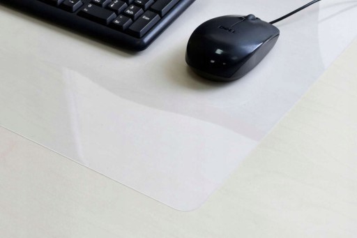 OCHRANNÁ PODLOŽKA NA PLOCHA POLOVICU TRANSPARENTNÁ PODLOŽKA 70x50 cm