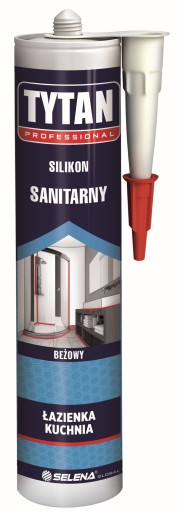 Sanitárny silikón béžový 280 ml Titanium