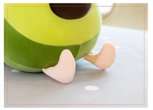PLYŠOVÝ HRAČKA AVOKÁDO MASKOT VANKÚŠOK 35cm
