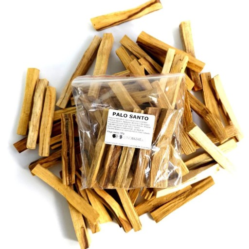 PALO SANTO prírodné kadidlo I CERTIFIKÁT DRUHU Posvätný strom Peru 50g