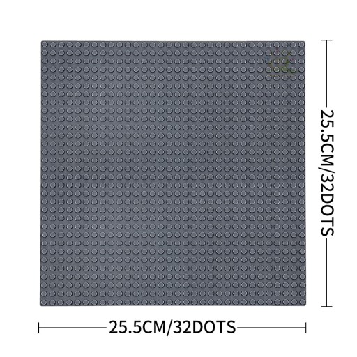 Veľký KONŠTRUKČNÝ PLÁN pre 32x32 LEG0 blokov kreatívny stojan