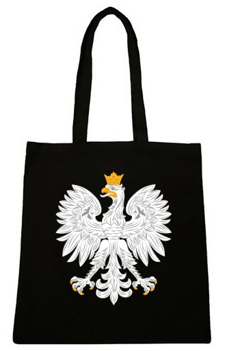Bavlnená taška s vlasteneckou vlajkou Poľský znak