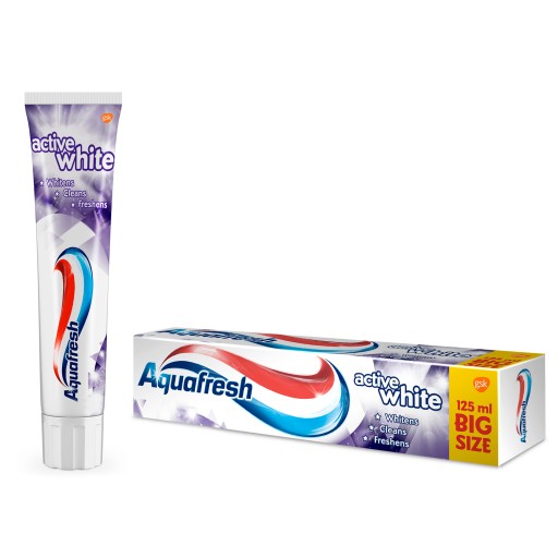 Aquafresh Active White zubná pasta 125 ml