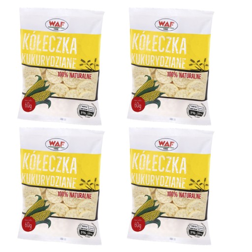 Kukuričné krúžky 60 g WAF