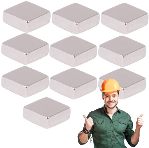 NEODYMIOVÝ MAGNET 5x5x2 mm 10 kusov