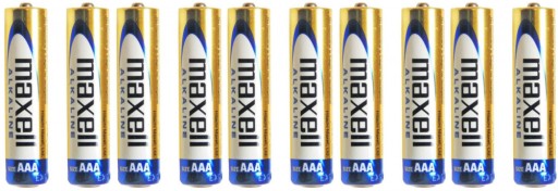 Alkalické batérie MAXELL AAA R3 VÝKONNÉ BALENIE