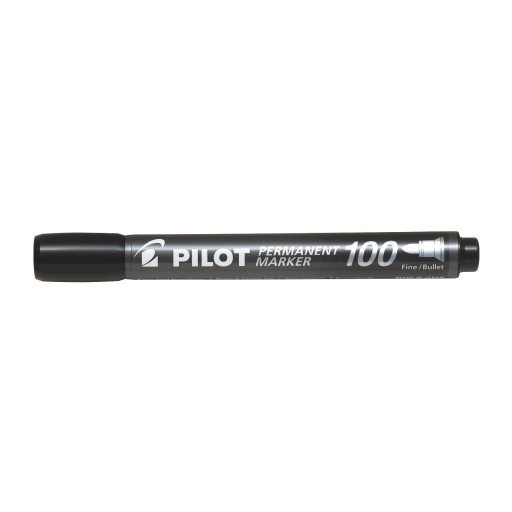 PILOT SCA 100 PERMANENTNÝ ZNAČOVAČ okrúhly ČIERNY