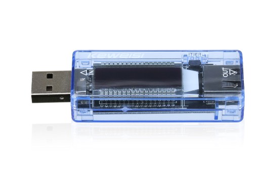 USB TESTER MERAČ NAPÄTIA AKTUÁLNEJ KAPACITY BATÉRIE VOLTMETER AMPÉR