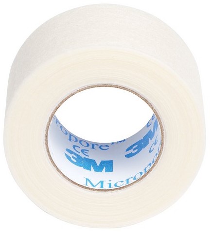 3M Micropore 2,5 cm x 9,1 m, 1 ks. biela - 1530-1