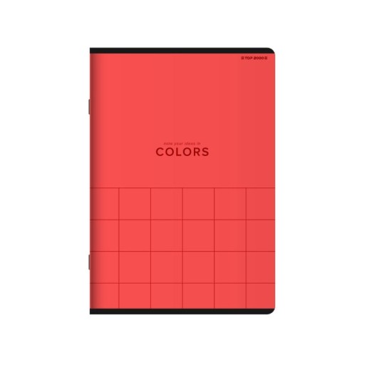 Top2000 Notebook Mäkký obal Kratka A5 80K farieb