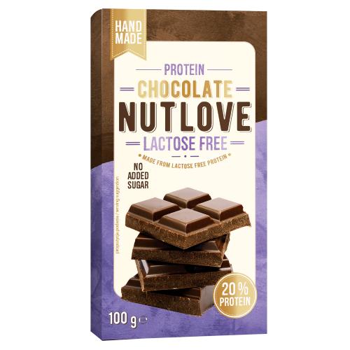 ALLNUTRITION Nutlove čokoláda bez laktózy, 100 g