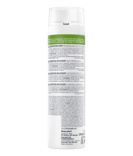 NIVEA MEN Sensitive regeneračný gél na holenie 200 ml