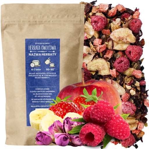 Ovocný čaj FRUIT DELIGHT 50G hruška malina