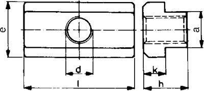 T-matica DIN508L M8x10mm FORM