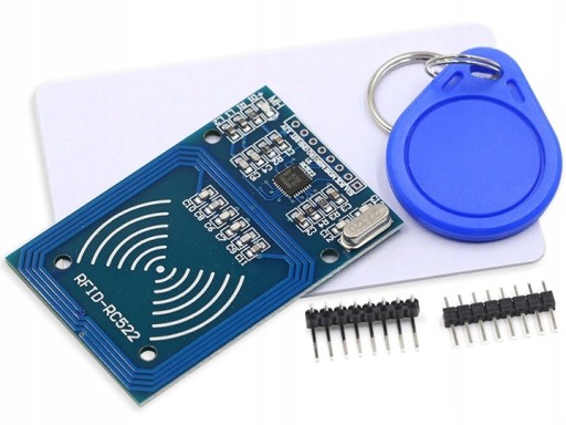 Senzor Rfid Reader RC522 karta + krúžok na kľúče