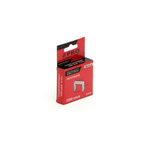 PRO Obdĺžnikové sponky 10mm 1000ks
