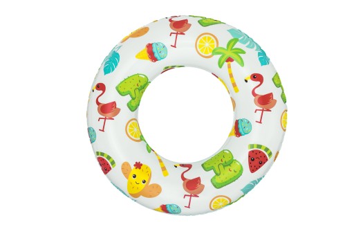 plavecký kruh 61 cm s potlačou TROPIC nafukovací