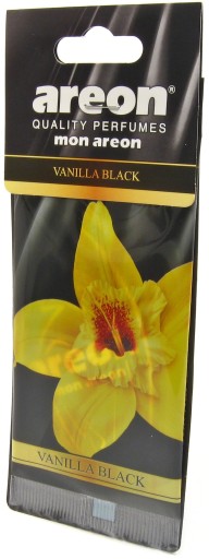 Vôňa do auta prívesok do auta AREON VANILLA BLACK