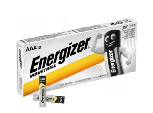 10x ALKALICKÁ BATÉRIA ENERGIZER PRIEMYSELNÁ AAA R3