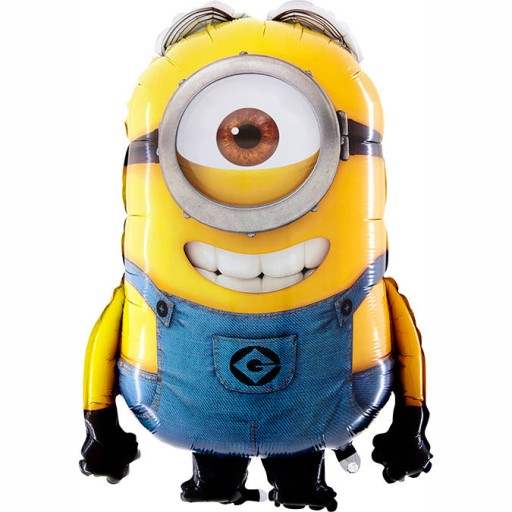 Sada fóliového balóna MINIONS Minion Stuart Dave 80cm narodeniny