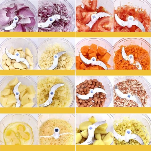 RUČNÝ SEKÁČ KRAJÁČ NA ZELENINU, CIBUĽU, OVOCIE, BYLINKY NA MLETIE