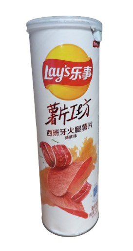 LAY'S ŠPANIELSKÁ ŠUNKA SLANÁ 104G Chipsy s príchuťou španielskej šunky