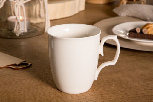 Porcelánový hrnček na kávu MariaPaula Ecru 360 ml