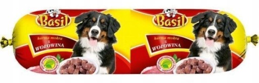 Bazalkové krmivo 900g hovädzia tyčinka pre psov 1 ks