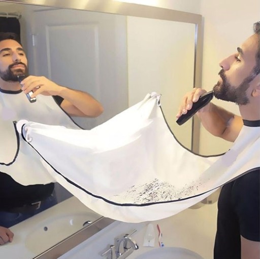 ZÁstera s kapucňou na holenie brady a brady