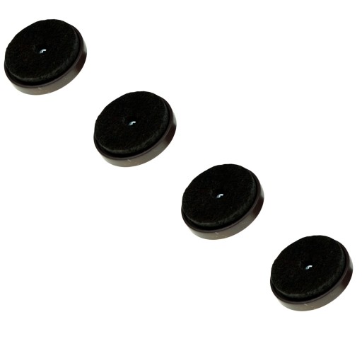 4 x skrutkovací klzák plstená nábytková noha 40 mm