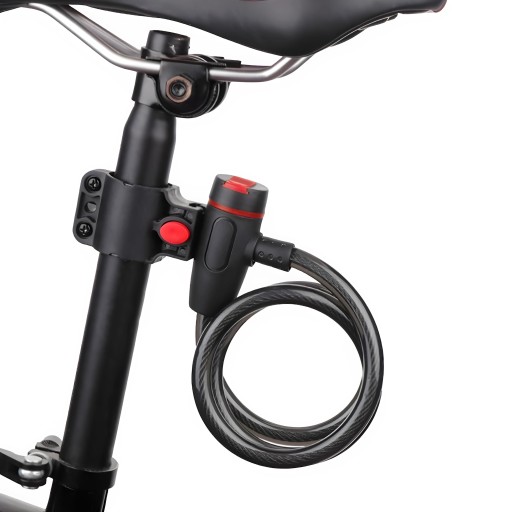 ZÁMOK BICYKLA KÁBLOVÝ ZÁMOK BICYKLA BEZPEČNOSTNÝ ZÁMOK BICYKLA