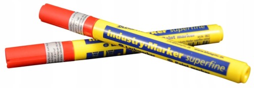 BLEISPITZ priemyselný popisovač 0,8mm červený
