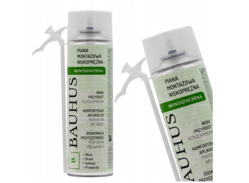 BAUHUS Penová montážna pena MALÉ 500ml ÚČINNÁ