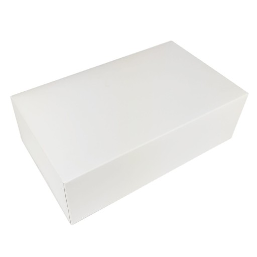 Tortová krabička - biela, 25 x 15 x 8 cm