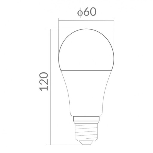 E27 LED SMD ŽIAROVKA 15W 230V NEUTRÁLNA FARBA