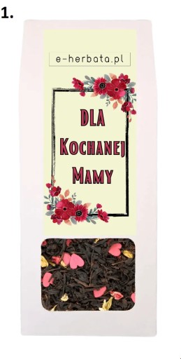 Chutný čaj ako darček v krabičke - tanec lásky 50g