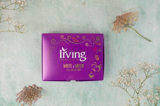 Irving White Green čajová súprava, 6 príchutí, 30 ks