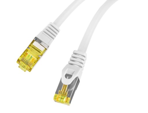 SFTP Patchcord Ethernet kábel Medený CU Cat.6A 25cm