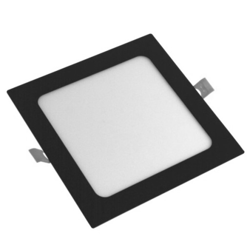 Gere LED panel 6W 230V 4000K čierny