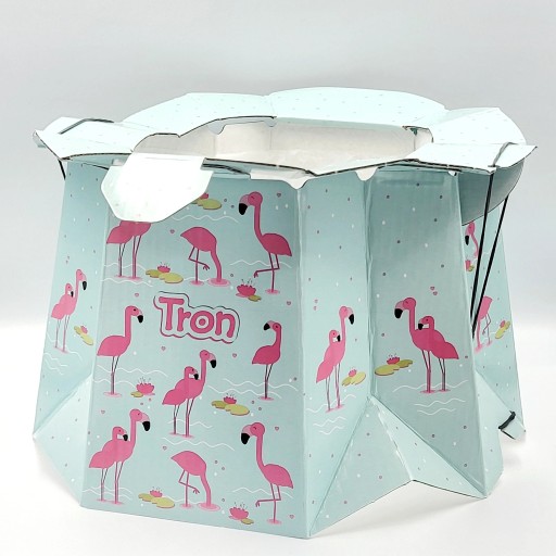 Tron: jednorazový nočník pre deti Flamingos